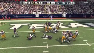 Madden 16 Ranked Gameplay (Was vs. Hou) Xbox One