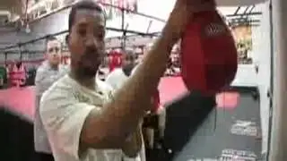 Phil Iverson Boxing Training with Rashad Holoway