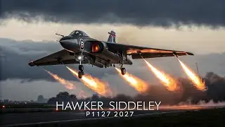 Hawker Siddeley P.1127 2027 Finally Unveiled | Britain&rsquo;s Next-Gen VTOL Fighter 🇬🇧✈️🔥