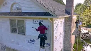 On Site in Boyds, MD &ndash; ProVia Siding Installation in Progress