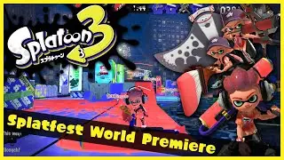 Splatoon 3 - Splatfest World Premiere Demo! (Splat Roller, Splatana, Tri-Stringer, & More Gameplay)