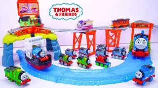 🚂💙 Thomas & Friends Track Toys Collection ASMR | Thomas & Friends Trackmaster Boat Sea Set