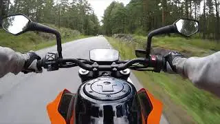 KTM 790 Duke 2020 and Yamaha MT09 2018 daily ride in Stockholm, Sweden #2