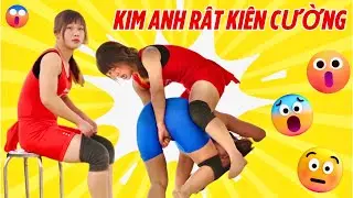Kim Anh ki&ecirc;n cường chiến đấu tại giải nh&igrave; sới tam giang .Đấu Vật Vietnamese women's Wrestling