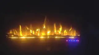Обзор камина настенного royal fire big 36 с дровами от Анатолия
