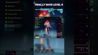 Finally m416 glacier level 6 🥰😍 sukoon 😘