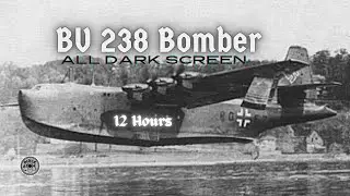 ⨀ BV 238 Bomber Steady Synthesized Flight Sound ✈️ Deep Engine Drone for Sleep, Relaxation & Focus ⨀