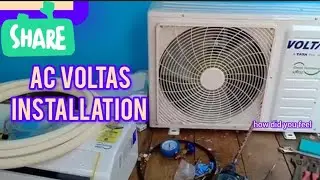 🅰️  Ac installation  || AC kaise lagaye|| (380p)