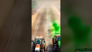 Indian vs Pakistan Tractor  Race Friendly Power  Showdown 🚜 #india #pakistan #
