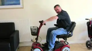 Mobility Scooter Seat Adjusting Demo