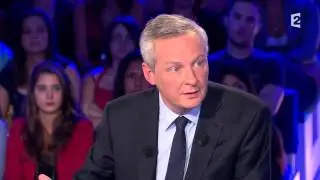 Bruno Le Maire - On n'est pas couché 13 septembre 2014 #ONPC