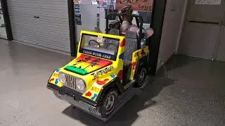 Ozzie Bush Jeep Coin-Operated Ride [RARE]