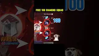 FREE 100 Diamond Squad Treasure Event Free Fire | Squad Treasure Rewards | Claim 100 Diamonds Event