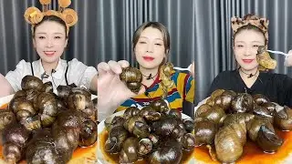【Mukbang】Spicy River Snails🐚🌶#asmr#yummy