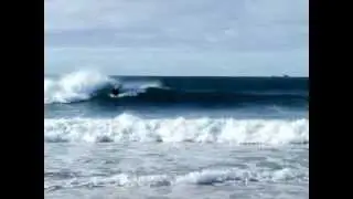 Nobbys beach Newcastle NSW series of events.