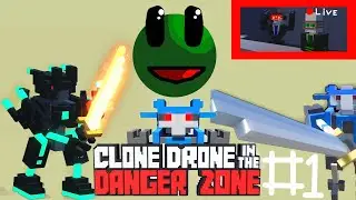 Clone drone in the danger zone playthrough: Part 1