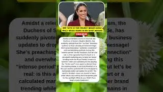 MEGHAN SPEAKS OUT! 