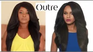 AFFORDABLE WIG SERIES | KINKY STRAIGHT WIG UNDER $40!!! | OUTRE 'NEESHA' | MANEGANG.COM