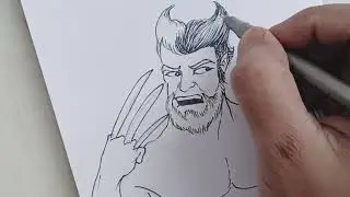 You Can Draw This I Easy drawing I Wolverine