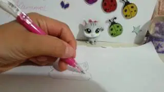 LPS Minişler ★ Miniş &Ccedil;izimi ★/ LPS Karamel TV