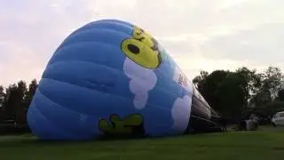 Kuumailmapallo: t&auml;ytt&ouml; ja nousu