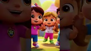 Head Shoulders Knees & Toes 👶🎵 | Fun Kids Song #shorts