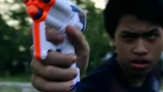 EPIC Nerf War : Triad EX-3 vs Mega Bigshock Shootout!