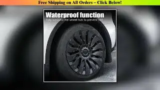 YIKUN 4PCS Wheel Cover for Tesla Model Y 19 Inch Performance Gemini tire Hub cap Full Rim Cover