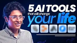 5 AI Tools That Will Change Your Life | IIT Delhi Ted Talk