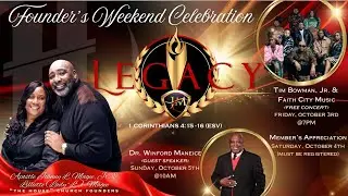 Legacy Concert Ft. Tim Bowman & Faith City Music // Founder's Weekend 2025 // The House Church Va