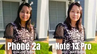 Nothing Phone 2a vs Redmi Note 13 Pro camera comparison! Who will win?