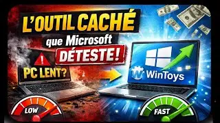 Ce logiciel Gratuit REDOUTABLE fait  le MENAGE sur WINDOWS 11 en 1 Clic (2026)