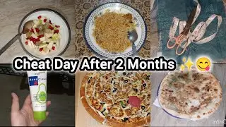 My First Cheat Day After 2 Months of Weight Loss 🍕 | Realistic What I Eat in a Day (No Regrets!)
