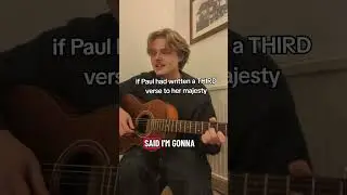 her majesty - the Beatles #fyp #guitar #thebeatles #paulmccartney #cover
