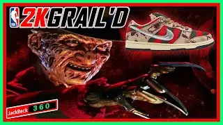 2KGRAIL'D Episode 1 - The Freddy Krueger Dunk #freddykrueger #sneakers #nba2k #2kgraild
