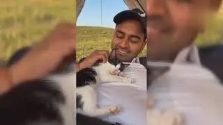 Cat Baby Story Part 1 🐾❤️ Hill Ride 🏍️ & Unexpected Rescue!  