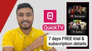 QuickTV 7 days FREE trial and subscription details
