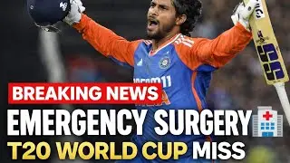 Tilak Varma Out of World Cup? 😱 | Emergency Surgery Details