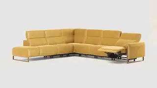Coltar Living Opera Cu Un Recliner