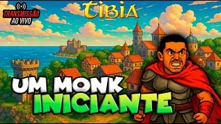 Tibia -  Monk PERDIDO /JADEBRA - 100 ao 200 DIA 24 #tibia  #monk #tibiaonline