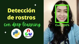 👨 Detectar rostros con modelos pre-entrenados con DNN de OpenCV | Python