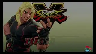 Street Fighter 5 KEN Arcade Mode Gameplay PlayStation 4 (PS4) 4k (2160p 60fps)