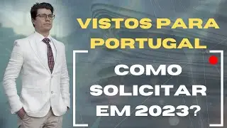 COMO SOLICITAR O VISTO PARA PORTUGAL?! (Ep. 991)