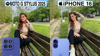 Moto G Stylus 5G 2025 Vs iPhone 16 Camera Test Comparison