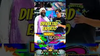 Gamer acepta el Reto Marvel vs Capcom 2 🔥🎮 -Dificultad Experto 💥 #marvelvscapcom #retrogaming