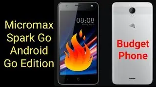 Micromax Spark Go With Android Oreo (Go Edition), 4G VoLTE