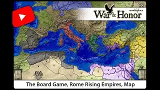 Rome Rising Empires, the printed map.