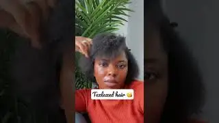 My texlaxed 4c hair | shortsfeed | #shortsfeed #4chair #texlaxed