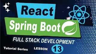 React + Spring Boot CRUD Full Stack App - 13 - Add Employee Implementation
