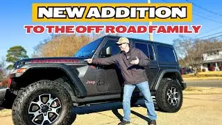 Jeep Wrangler Unlimited Rubicon (JL), Our New Off Roading Family Member!
